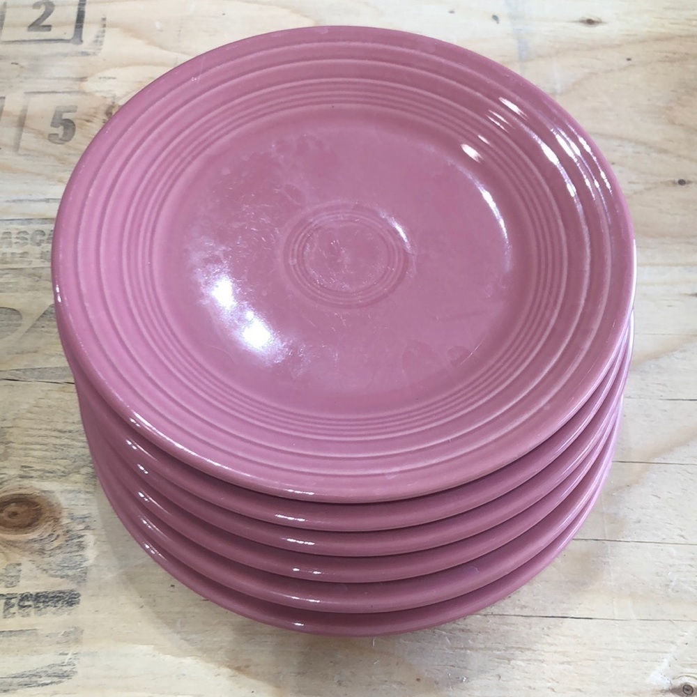 Fiesta/Homer Laughlin Rose Luncheon Plate